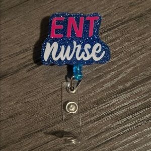 ENT Nurse badge reel